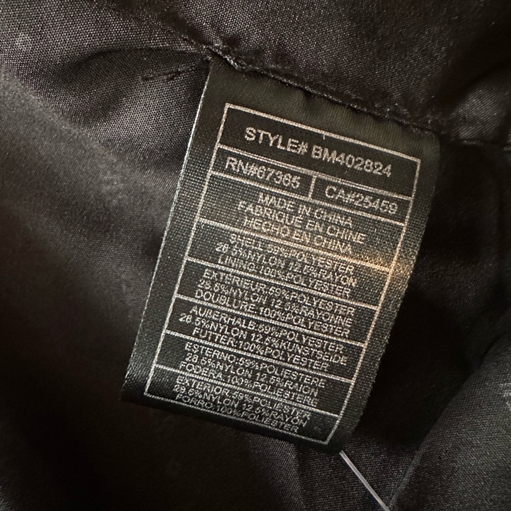 Steve Madden - Elegant Black Velvet Jacket - Picture 9 of 14